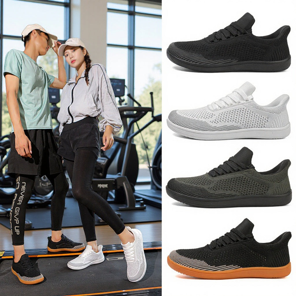 Wide-Toe Athletic Shoes - Unisex Casual Sneakers for Running, Hiking & Fitness