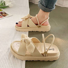 Load image into Gallery viewer, Women's Two-Wear Flat Platform Sandals | EVA Slip-On Open-Toe Sandals