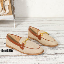 Load image into Gallery viewer, Slip-On Block Heel Loafers