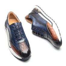 Load image into Gallery viewer, Men's Premium Full-Grain Cowhide Leather Dress Shoes - Round Toe Lace-Up Oxford Shoes