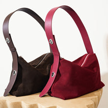 Load image into Gallery viewer, Women's Genuine Leather Tote Bag | High-Gloss Matte Cowhide Shoulder Bag