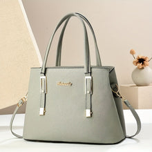 Load image into Gallery viewer, PU Leather Tote Handbag
