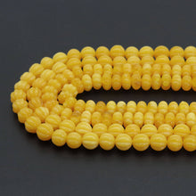 Load image into Gallery viewer, Yellow Pumpkin Resin Beads, Sku#U2040