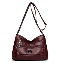 Load image into Gallery viewer, Women's Lightweight Soft PU Crossbody Shoulder Bag – Adjustable Strap, Multi-Color