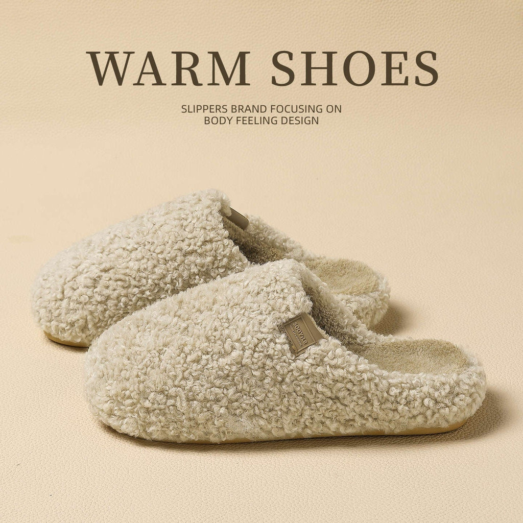 Cozy Thick Soled House Slippers