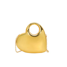 Load image into Gallery viewer, Korean Heart-Shaped Acrylic Evening Bag for Women - Trendy Crossbody Clutch Purse