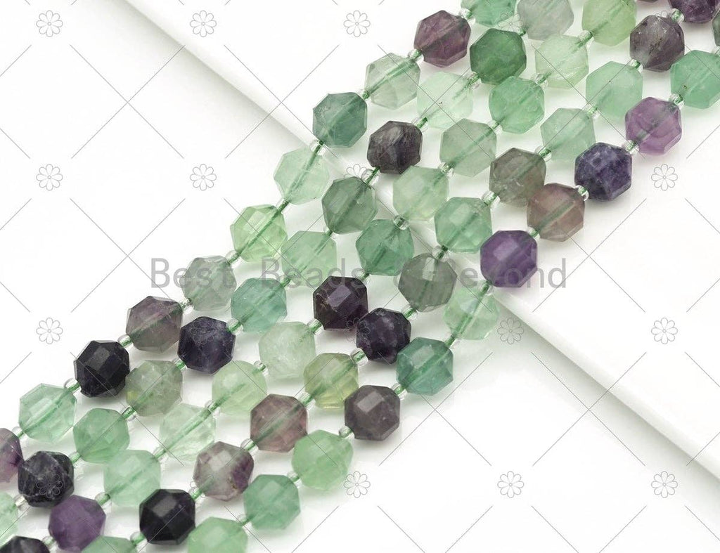 Fluorite Double Point Beads, Sku#U1308