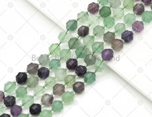 Load image into Gallery viewer, Fluorite Double Point Beads, Sku#U1308