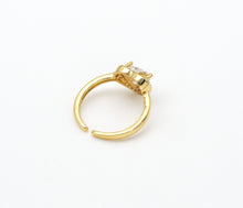 Load image into Gallery viewer, Diamond CZ Heart Ring,X236