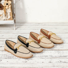 Load image into Gallery viewer, Slip-On Block Heel Loafers