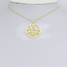 Load image into Gallery viewer, Gold Star Charm Pendant, Sku#LK1196