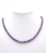 Load image into Gallery viewer, High Quality Genuine Dog Teeth Amethyst Round Smooth Beads,
