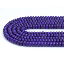 Load image into Gallery viewer, 5x8mm Smooth Rondelle Jade beads, Sku#U2054