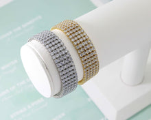 Load image into Gallery viewer, CZ Buckle Bracelet, Sku#B166