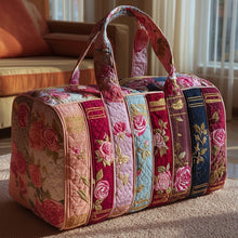 Load image into Gallery viewer, Bookwind Series Short-Distance Handheld Quilted Embroidery Travel Bag Multi-Functional