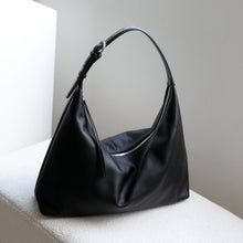 Load image into Gallery viewer, Women's Genuine Leather Tote Shoulder Bag – Commuter Handbag with Zipper Pockets