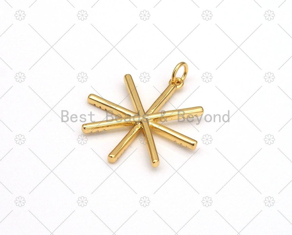 CZ Star Charm, Sku#F1439