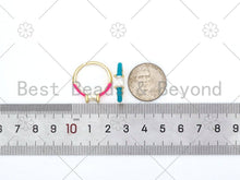 Load image into Gallery viewer, Colorful Enamel Adjustable Ring,Sku#X235