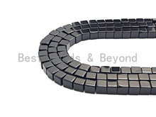Load image into Gallery viewer, NEW STYLE!! Quality Natural Black Onyx Cube beads, 6mm/8mm/1