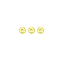 Load image into Gallery viewer, Matte Brushed Gold Flat Geometry Shape Spacer Beads, Sku#A202
