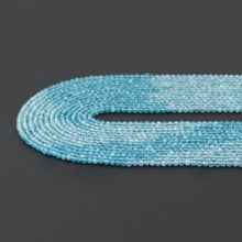 Load image into Gallery viewer, Blue Cat's Eye Round Faceted Beads, Sku#U1759