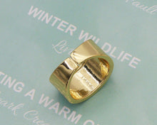 Load image into Gallery viewer, Enamel Band Adjustable Ring, Sku#X307
