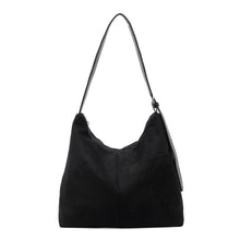 Load image into Gallery viewer, Suede-Look High-Capacity Crossbody Bag – Versatile Everyday Shoulder Bag for Women
