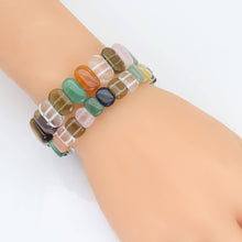 Load image into Gallery viewer, 8x10mm/10x14mm Rectangle Stretchy Bracelet, Sku#U1992