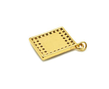 Load image into Gallery viewer, CZ Enamel Butterfly Charm, Sku#JL82