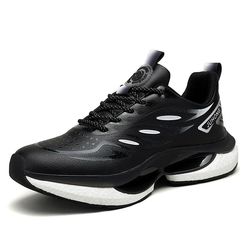 Popcorn-Style Thick-Soled Sneakers