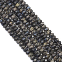 Load image into Gallery viewer, Genuine Gray Opal Rondelle Smooth Beads, Sku#U1675
