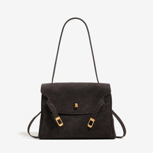Load image into Gallery viewer, Retro Leather Shoulder Bag - Genuine Leather Minimalist Handbag for Women