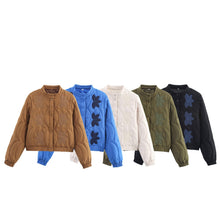 Load image into Gallery viewer, European And American Style French Embroidered Cotton-Padded Coat For Women