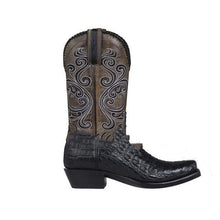 Load image into Gallery viewer, Women's Mid-Calf Equestrian Block Heel Boots – Synthetic Leather, Sizes EU 38–48