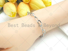 Load image into Gallery viewer, Non-tarnish Stainless Steel Oval Link Chain, Antique Silver Color Unfinished Jewelry Chains, Wholesale Chain, 6x12mm,sku#A104