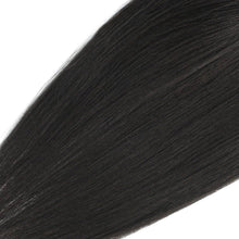 Load image into Gallery viewer, Yaki Straight 4x4 Transparent Lace Human Hair Closure