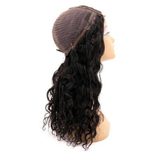 Load image into Gallery viewer, Beach Wave 4x4 Transparent Lace 100% Human Hair Closure Wig
