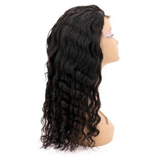 Load image into Gallery viewer, Beach Wave 4x4 Transparent Lace 100% Human Hair Closure Wig