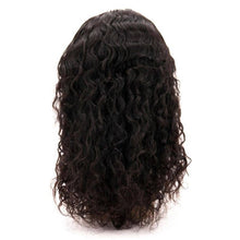 Load image into Gallery viewer, Messy Curl 4x4 Transparent Lace 100% Human Hair Closure Wig