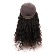 Load image into Gallery viewer, Messy Curl 4x4 Transparent Lace 100% Human Hair Closure Wig