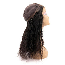 Load image into Gallery viewer, Messy Curl 4x4 Transparent Lace 100% Human Hair Closure Wig