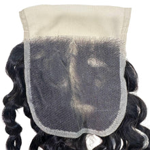 Load image into Gallery viewer, Spanish Wave 4x4 Transparent Lace Human Hair Closure