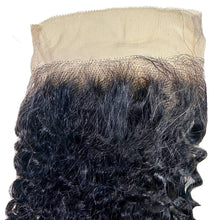 Load image into Gallery viewer, Kinky Curly 4x4 Transparent Lace Human Hair Closure