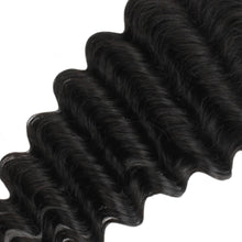 Load image into Gallery viewer, Deep Wave 4x4 Transparent Lace Human Hair Closure