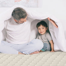 Load image into Gallery viewer, Organic Cotton Quilted Mattress Pad Protector