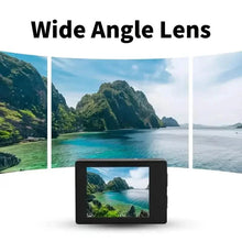 Load image into Gallery viewer, Ultra HD 1080P Action Camera – 140° Wide Angle, Fisheye Lens, LCD Display