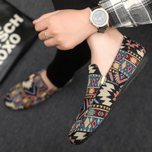 Load image into Gallery viewer, Men's Casual Slip-On Canvas Loafers | Breathable Round Toe Shoes