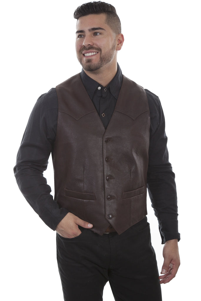 Scully Outrider (503 Calf Suede) – Men's Vest