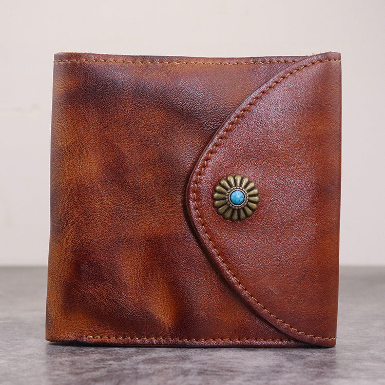 Premium Genuine Leather Multi-Functional Coin Purse Wallet for Women