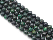 Load image into Gallery viewer, Genuine High Quality Green Kamite Round Smooth Beads, Sku#U1381